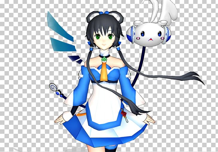 Luo Tianyi MikuMikuDance Bplats Vocaloid PNG, Clipart, Anime, Artwork, Blue, Bplats, Cartoon Free PNG Download