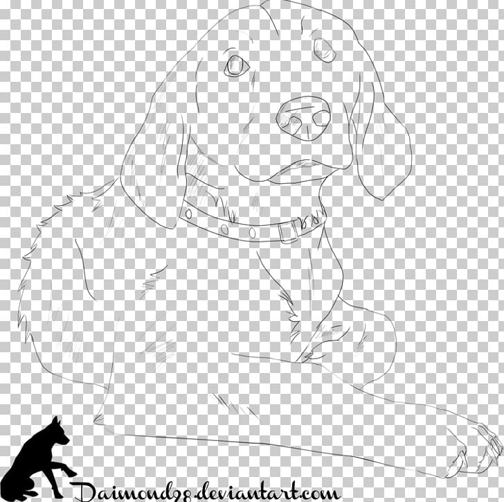 Labrador Retriever Puppy Dog Breed Sketch PNG, Clipart, Animals, Artwork, Black And White, Breed, Carnivoran Free PNG Download