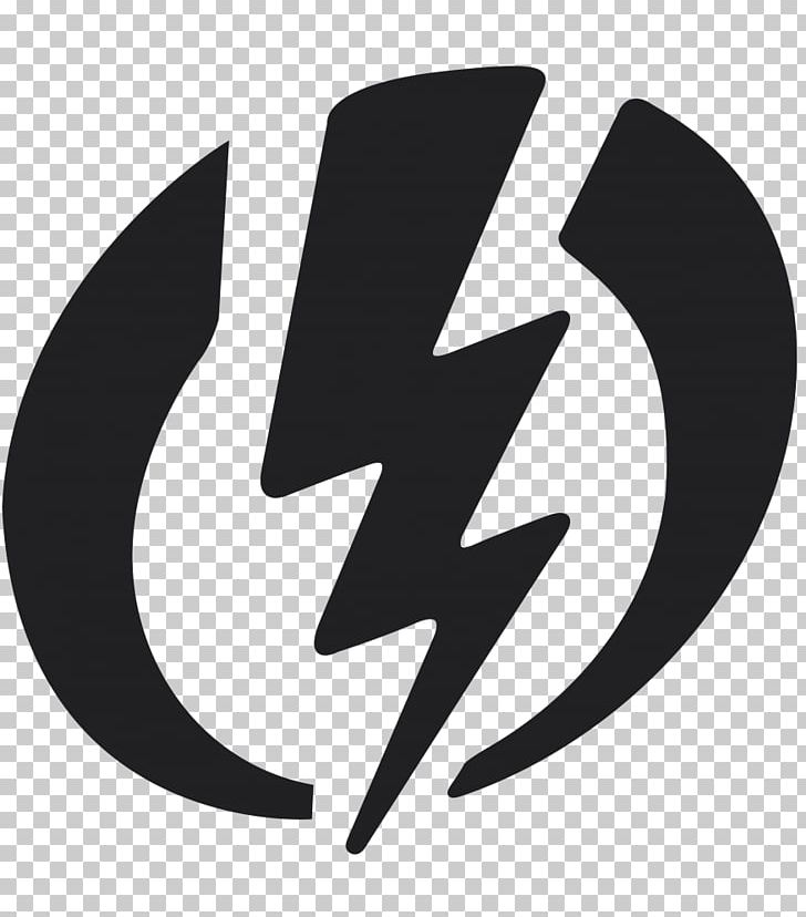 Logo Electricity Decal PNG, Clipart, Angle, Art, Black And White, Brand, Business Free PNG Download