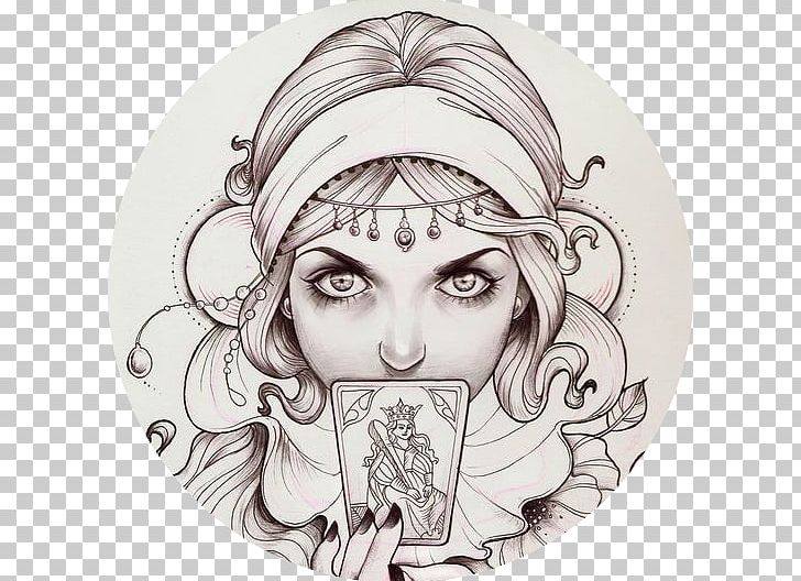 Tattoo Drawing Flash Sketch PNG, Clipart, Art, Black And White, Drawing, Face, Fictional Character Free PNG Download