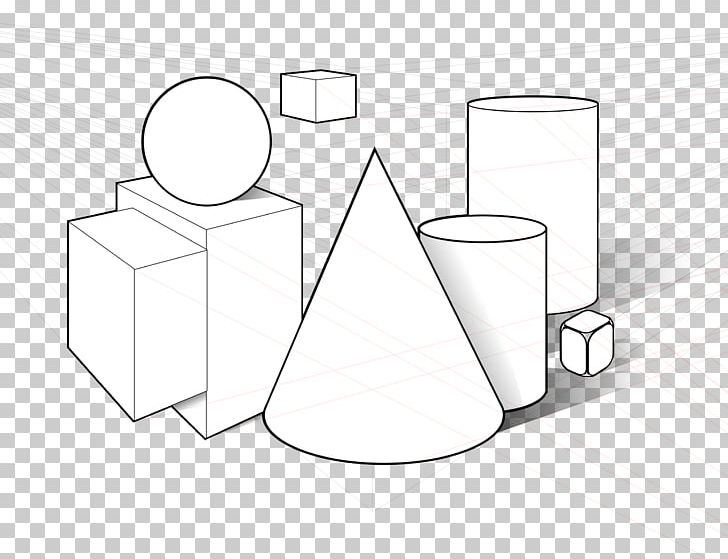 Three-dimensional Space Shape Cone Geometry PNG, Clipart, Angle, Area, Art, Black And White, Color Free PNG Download
