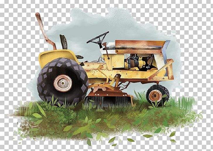 Tractor International Harvester Paper PNG, Clipart, Agricultural Machinery, Animation, Balloon Cartoon, Blue, Blue Sky Grassland Free PNG Download