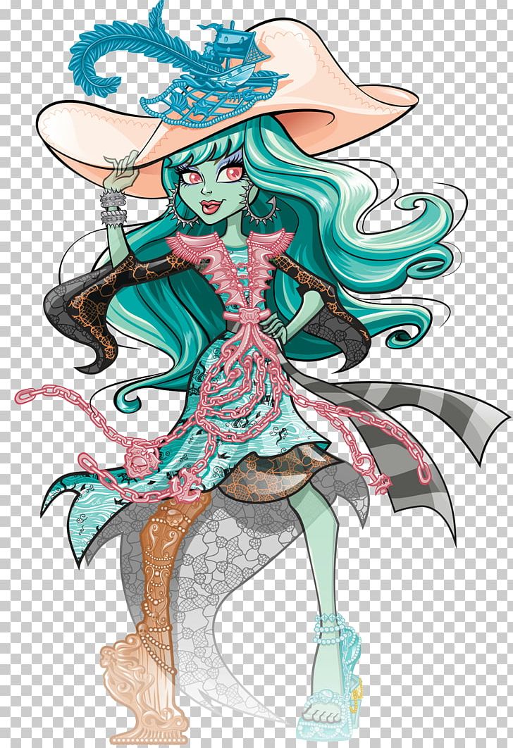 Vandala Doubloons Ghoul Monster High Sirena Von Boo Doll PNG, Clipart, Anime, Art, Avea Trotter, Costume Design, Doll Free PNG Download