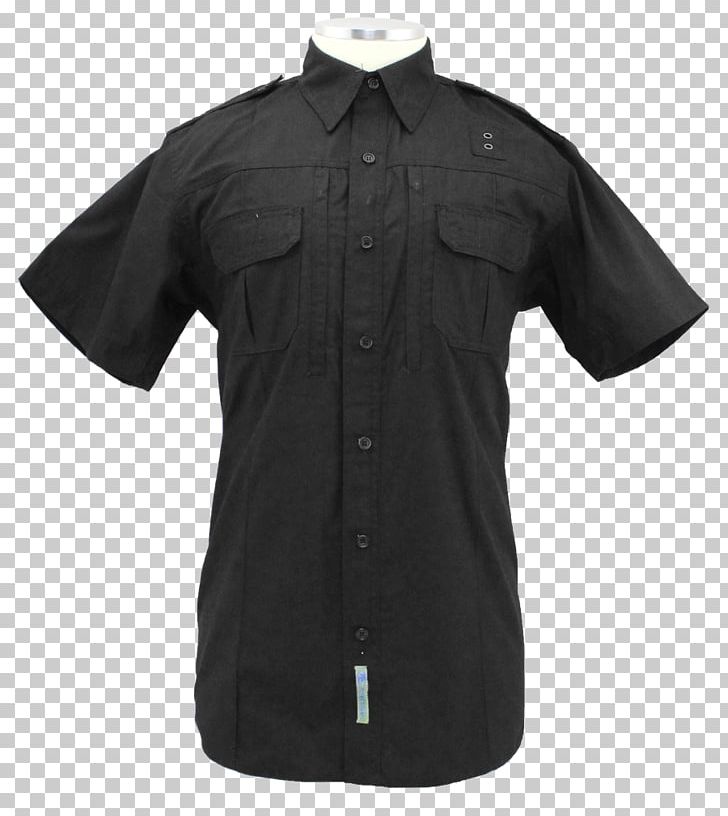 Long-sleeved T-shirt Uniform Dress Shirt PNG, Clipart, Active Shirt, Black, Button, Clothing, Dress Shirt Free PNG Download