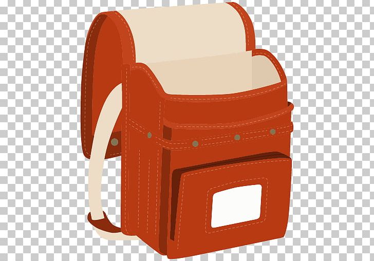 Illustration Silhouette Randoseru Design Portable Network Graphics PNG, Clipart, Angle, Chair, Color, Encapsulated Postscript, Orange Free PNG Download