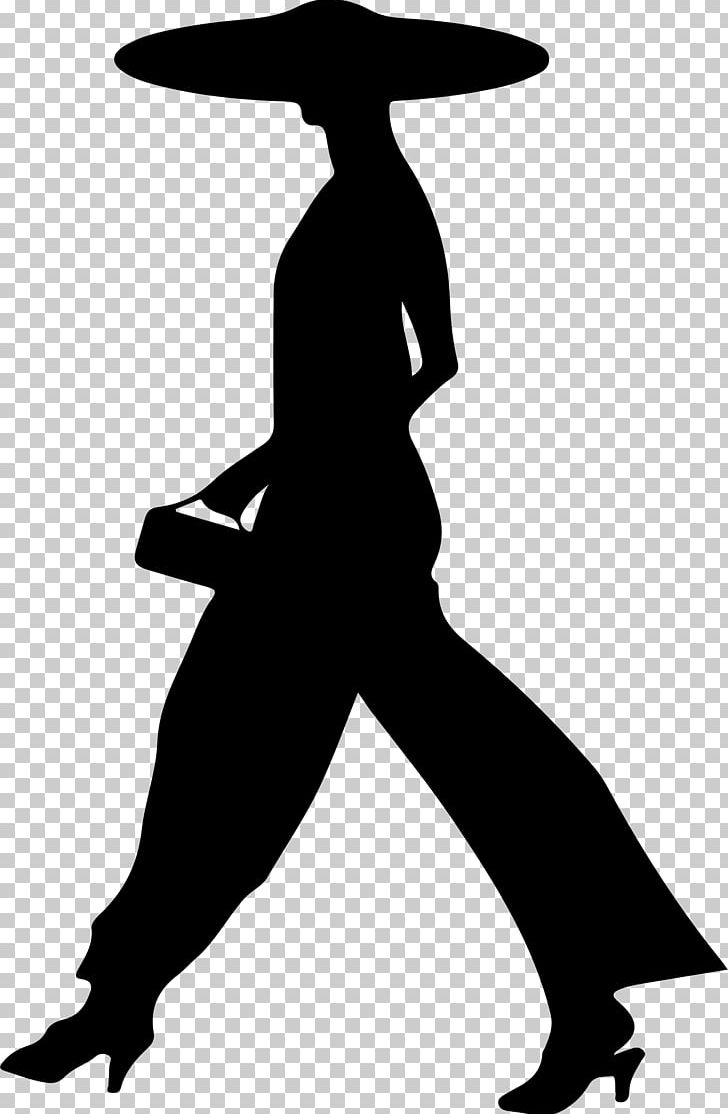 Walking Silhouette PNG, Clipart, Animals, Artwork, Black, Black And White, Female Free PNG Download