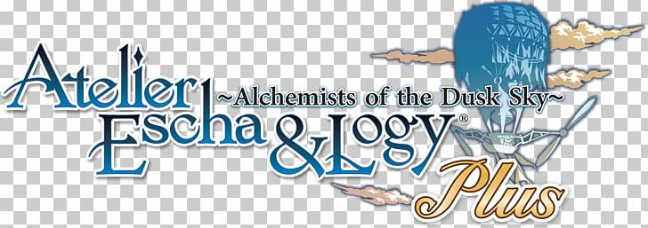 Atelier Escha & Logy: Alchemists Of The Dusk Sky Atelier Shallie: Alchemists Of The Dusk Sea Atelier Ayesha: The Alchemist Of Dusk Alchemy Gust Co. Ltd. PNG, Clipart, Atelier, Banner, Blue, Brand, Game Free PNG Download