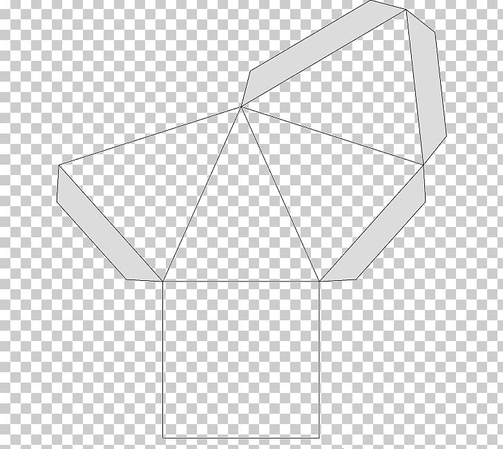 Cuboid Pyramid Net Askartelu Cube PNG, Clipart, Angle, Area, Askartelu, Black And White, Cone Free PNG Download