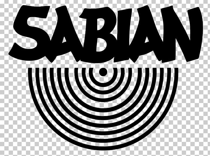 Sabian Logo Drums Crash Cymbal PNG, Clipart, Area, Bass Drums, Black And White, Brand, Circle Free PNG Download