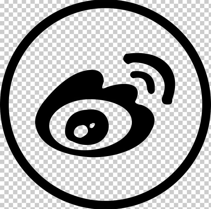 Sina Weibo Computer Icons Sina Corp Microblogging Desktop PNG, Clipart, Area, Black, Black And White, Brand, Circle Free PNG Download