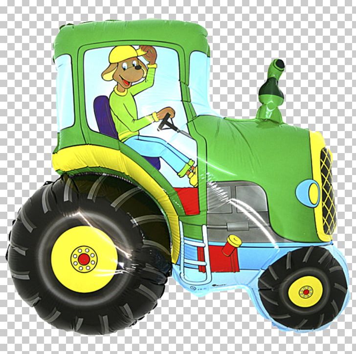 Tractor Toy Balloon Party PNG, Clipart, Agricultural Machinery, Balloon, Gas Balloon, Helicopter, Helium Free PNG Download