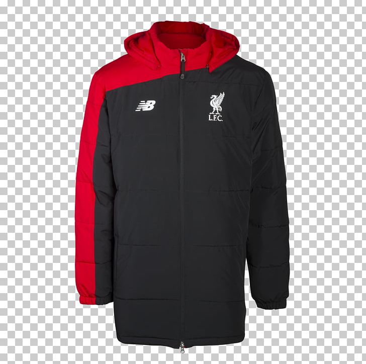 Liverpool F.C. T-shirt Jacket Coat Parka PNG, Clipart, Active Shirt, Black, Clothing, Down Feather, Factory Outlet Shop Free PNG Download