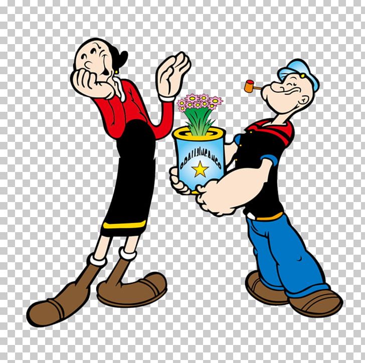 Popeye: Rush For Spinach Olive Oyl King Features Syndicate Cartoon PNG, Clipart, Animated Cartoon, Animation, Area, Artwork, Ball Free PNG Download