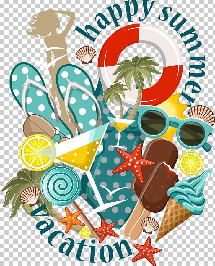 Beach Summer Illustration PNG, Clipart, Advertisement Poster, Beach Vector, Encapsulated Postscript, Event Poster, Food Free PNG Download