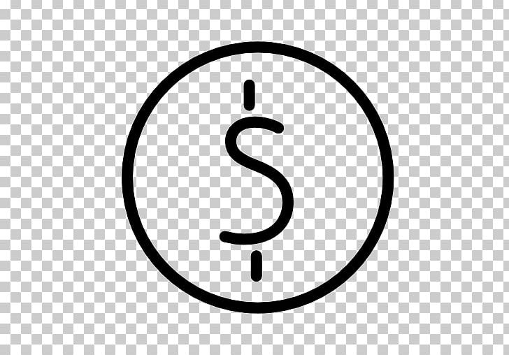 Computer Icons Dollar Sign PNG, Clipart, Area, Black And White, Circle, Coin, Computer Icons Free PNG Download