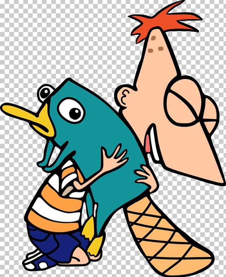 Perry The Platypus Coloring Book Phineas Flynn Ferb Fletcher PNG, Clipart, Animal, Art, Artwork, Beak, Bird Free PNG Download