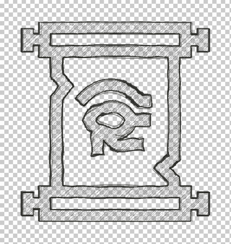 Papyrus Icon Egypt Icon PNG, Clipart, Angle, Area, Drawing, Egypt Icon, Line Free PNG Download