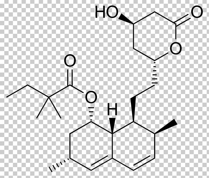 Ezetimibe/simvastatin Lovastatin Pharmaceutical Drug PNG, Clipart, Alternative Medicine, Angle, Area, Atorvastatin, Black And White Free PNG Download