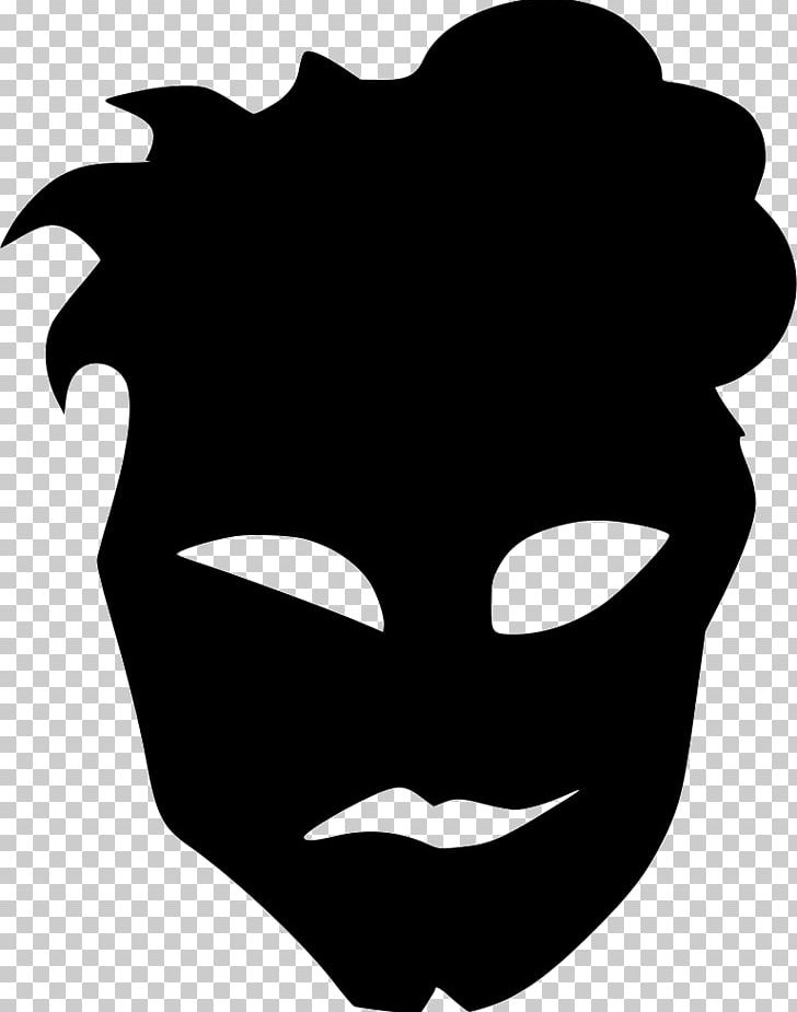Black Nose Silhouette White PNG, Clipart, Black, Black And White, Black M, Character, Evil Free PNG Download