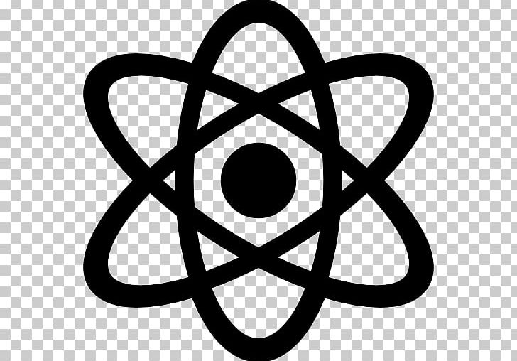 Science Atom Computer Icons Symbol PNG, Clipart, Area, Atom, Atoms In Molecules, Black And White, Chemistry Free PNG Download