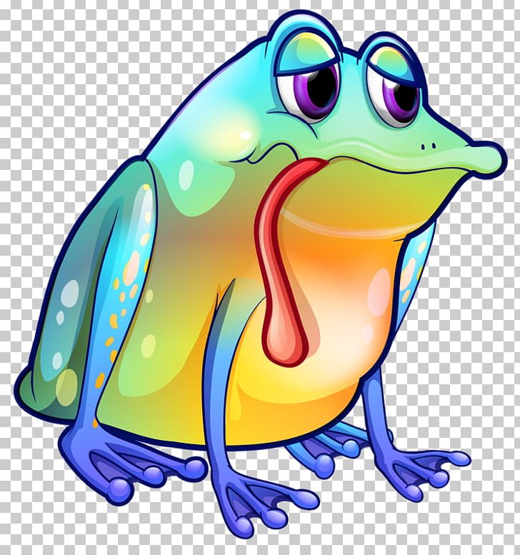 Frog Sadness Color Illustration PNG, Clipart, Amphibian, Amphibians, Animals, Beak, Blue Free PNG Download