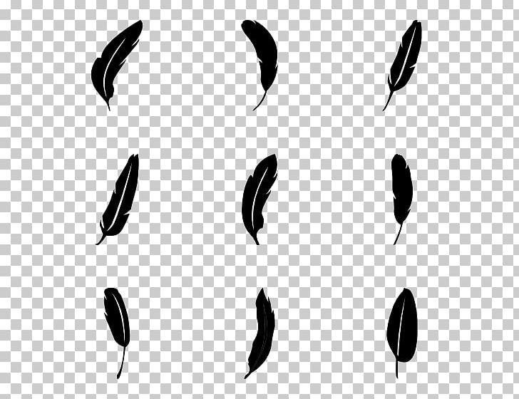 Bird Feather Computer Icons PNG, Clipart, Animals, Bird, Black, Black And White, Computer Font Free PNG Download
