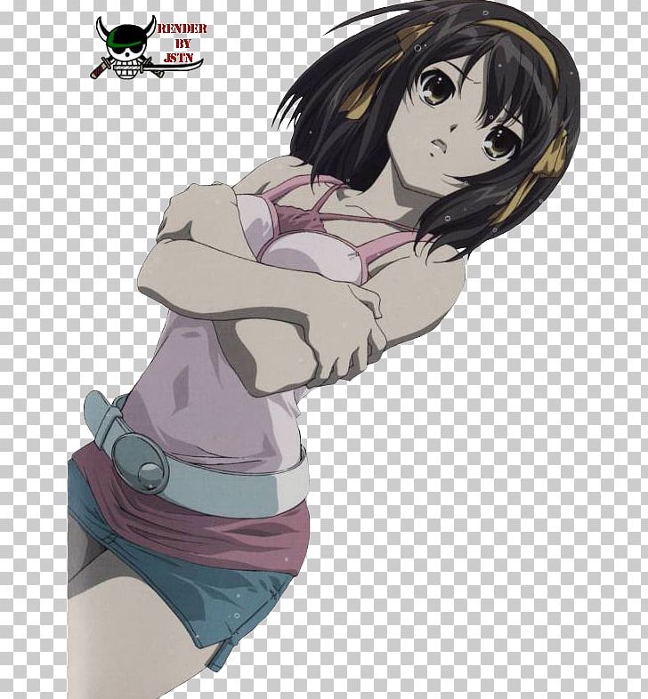 Mikuru Asahina Yuki Nagato Haruhi Suzumiya Anime PNG, Clipart, Anime, Arm, Black Hair, Cartoon, Character Free PNG Download