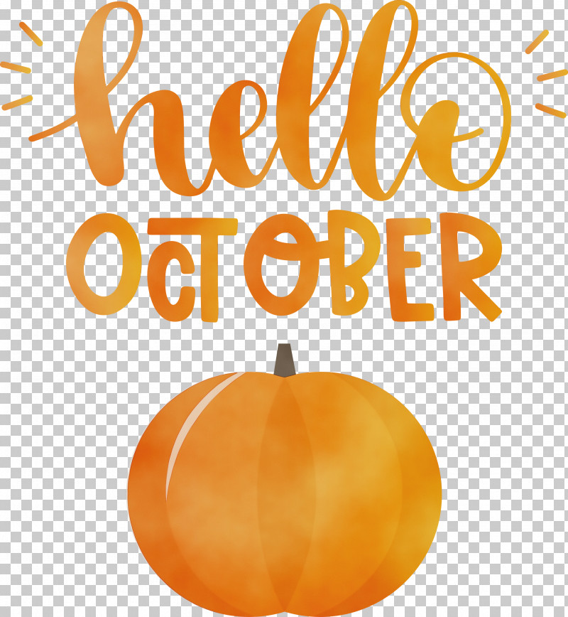 Pumpkin PNG, Clipart, Apple, Hello October, Loro Park, October, Paint Free PNG Download