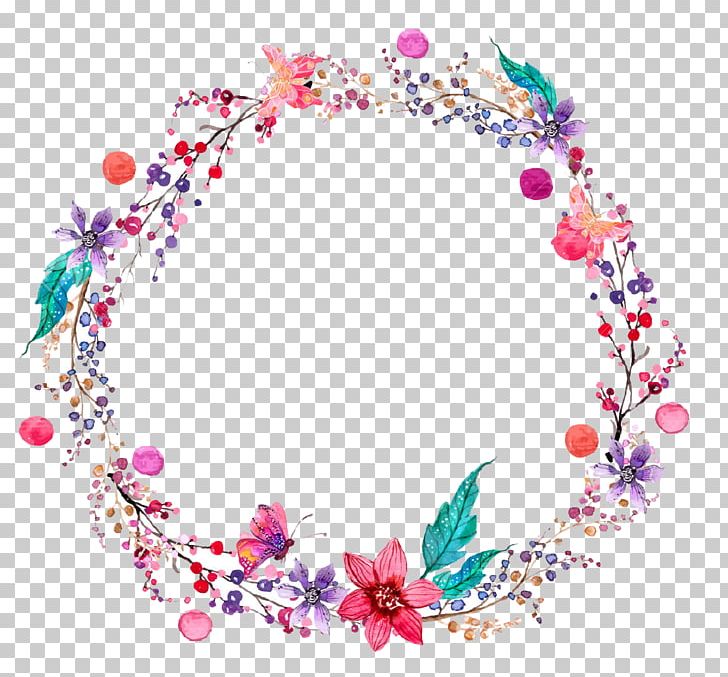 Watercolor Painting Flower PNG, Clipart, Art, Blossom, Body Jewelry, Branch, Circle Free PNG Download