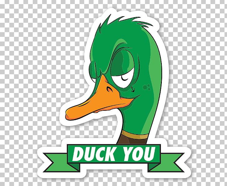 Sticker Duck Goose Decal Meta SaaS PNG, Clipart, Animals, Beak, Bird, Decal, Donald Duck Free PNG Download