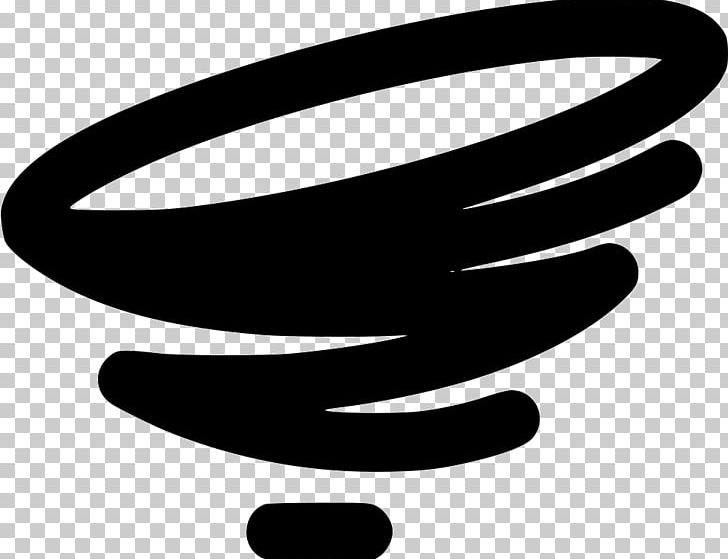 Tornado Computer Icons Tropical Cyclone Thunderstorm PNG, Clipart, Black And White, Clip Art, Cloud, Computer Icons, Cyclone Free PNG Download