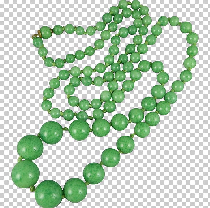 Emerald Green Jade Bead Necklace PNG, Clipart, Bead, Body Jewellery, Body Jewelry, Emerald, Fashion Accessory Free PNG Download