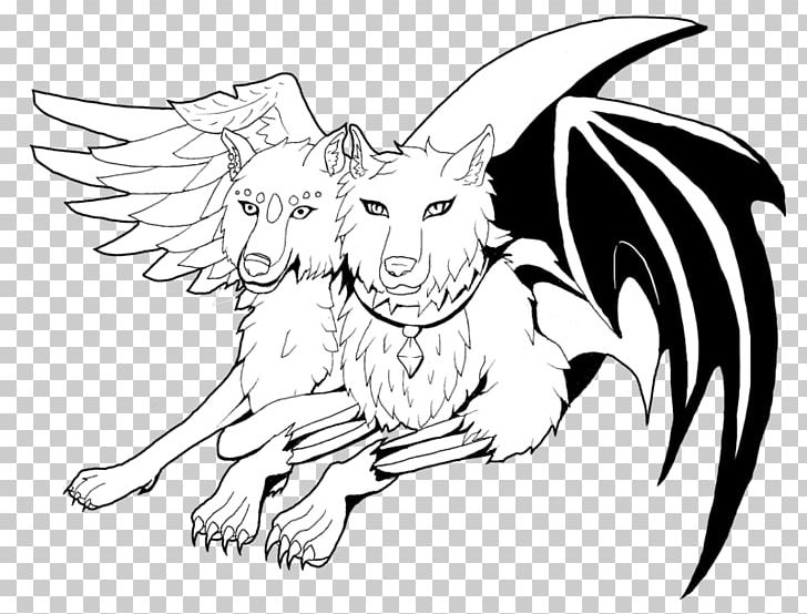 Gray Wolf Line Art Drawing PNG, Clipart, Art, Artwork, Black And White, Caricature, Cartoon Free PNG Download