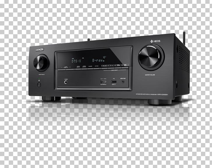 Denon AVR-X3400H 7.2 Channel AV Receiver Denon AVR-X2300W Dolby Atmos PNG, Clipart, 4k Resolution, Audio, Audio Equipment, Audio Receiver, Dolby Atmos Free PNG Download