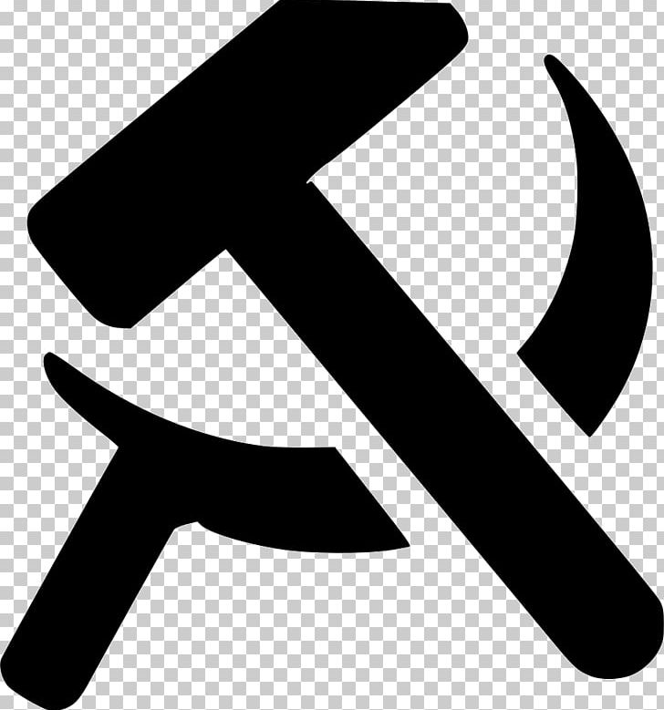 Soviet Union Hammer And Sickle Russian Revolution PNG, Clipart, Black And White, Communism, Computer Icons, Flag Of The Soviet Union, Hammer Free PNG Download