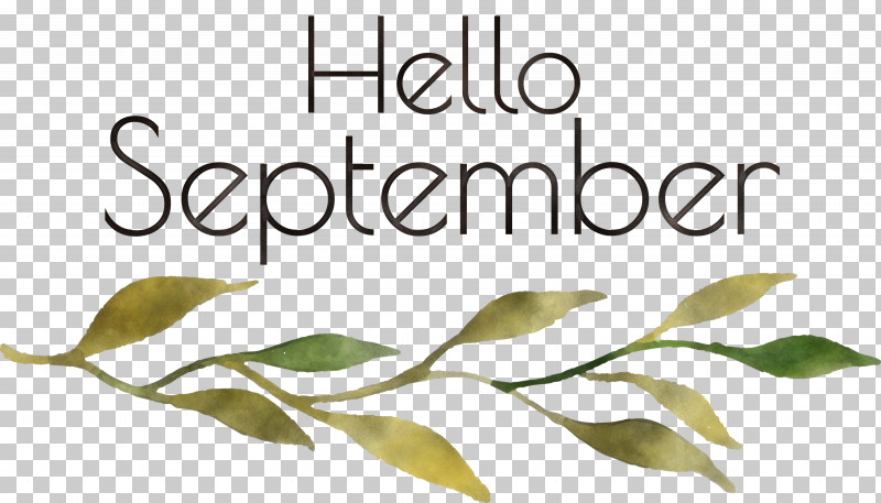 Hello September September PNG, Clipart, Biology, Flower, Hello September, Leaf, Line Free PNG Download