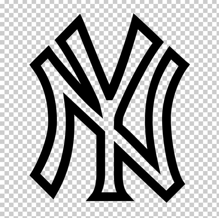 Logos And Uniforms Of The New York Yankees Yankee Stadium New York Mets American League East PNG, Clipart, Angle, Area, Black, Black And White, Brand Free PNG Download