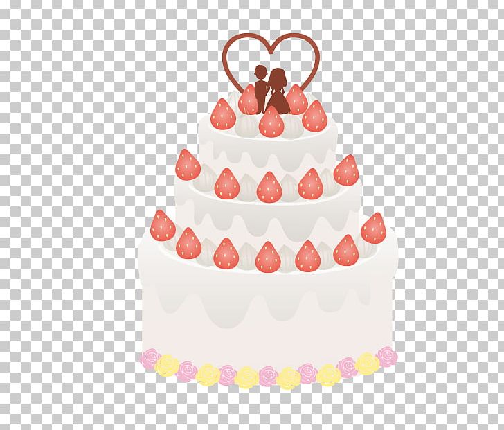 Wedding Cake Illustration PNG, Clipart, Birthday Cake, Cake, Cake Decorating, Cakes, Cup Cake Free PNG Download