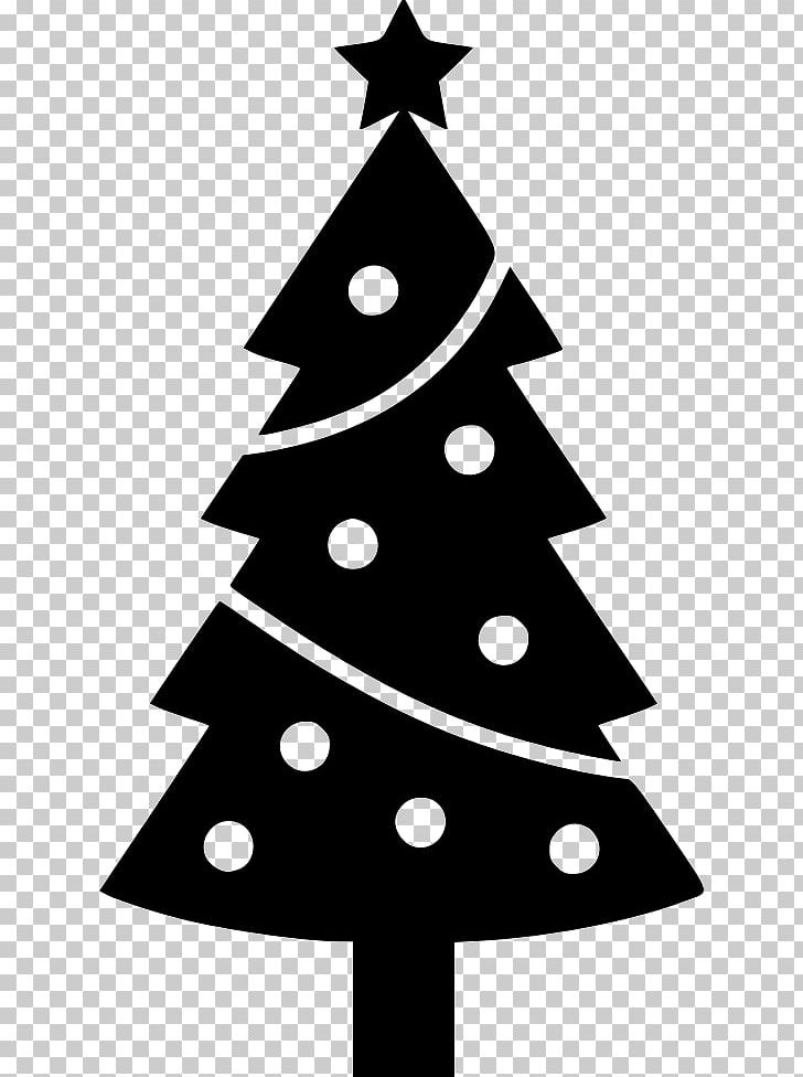 Christmas Tree Computer Icons PNG, Clipart, Ascender Corporation, Black And White, Christmas, Christmas Decoration, Christmas Ornament Free PNG Download