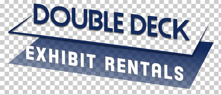 Double Deck Exhibit Rentals Logo Brand Product Signage PNG, Clipart, Area, Banner, Brand, Business, Line Free PNG Download