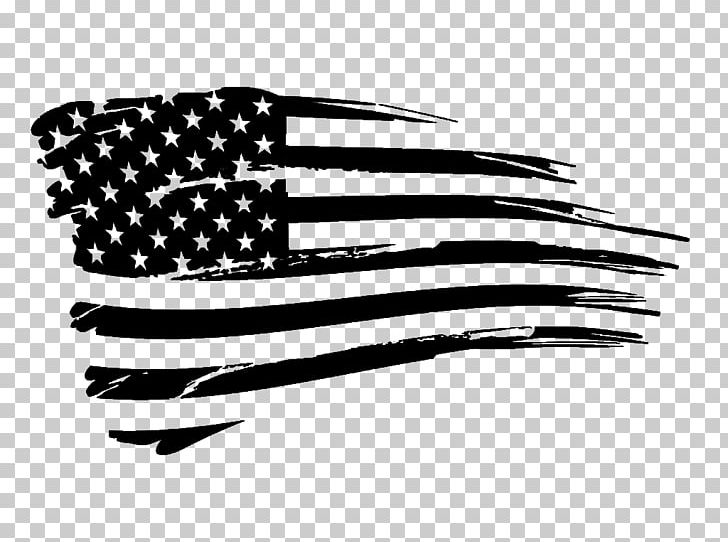 Flag Of The United States Tattoo PNG, Clipart, American, American Flag, Black And White, Decal, Drawing Free PNG Download