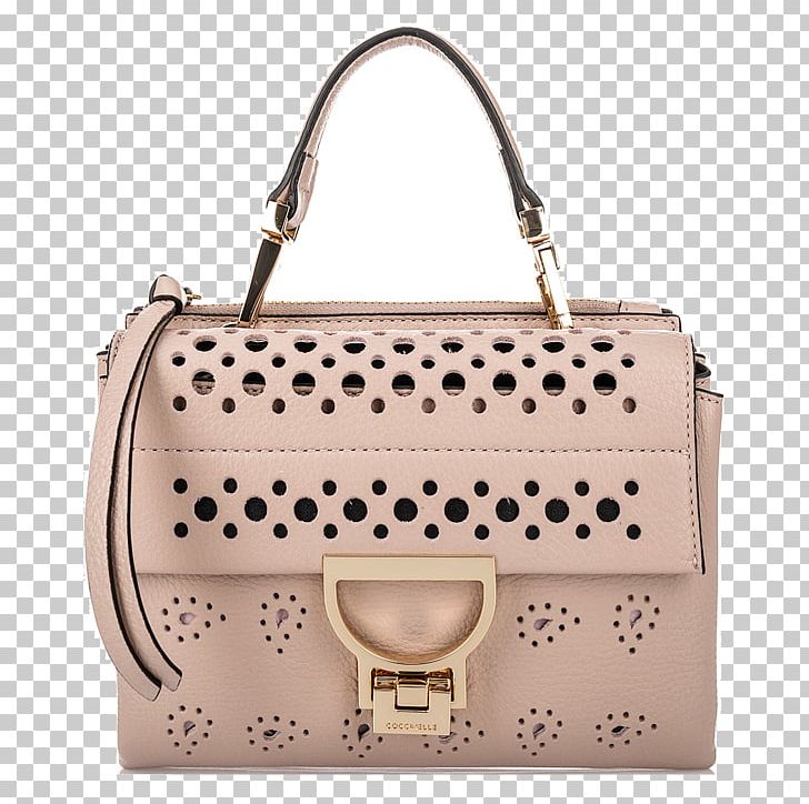 Handbag Coccinelle Leather Shoe PNG, Clipart, Accessories, Bag, Beige, Brand, Brown Free PNG Download