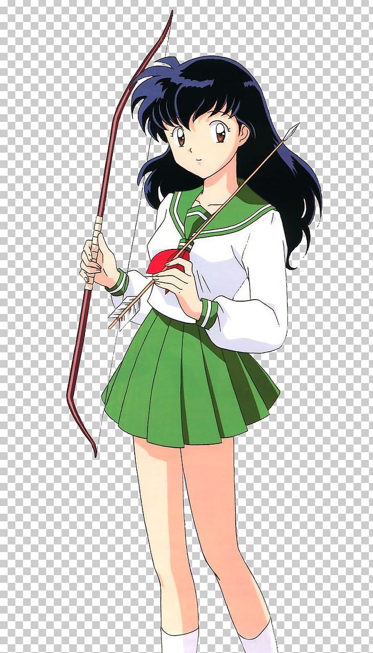 Kagome Higurashi Inuyasha Anime Kikyo PNG, Clipart, Anime, Artwork, Black Hair, Brown Hair, Cartoon Free PNG Download