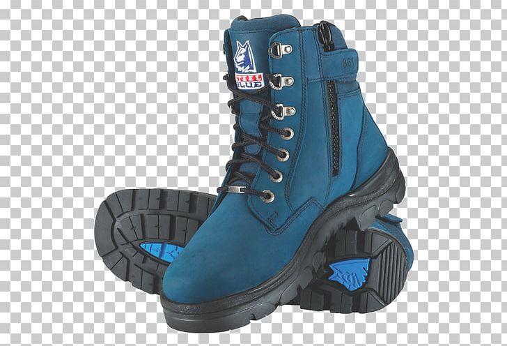 Steel-toe Boot Steel Blue Footwear Zipper PNG, Clipart, Accessories, Aqua, Blue, Boot, Cap Free PNG Download