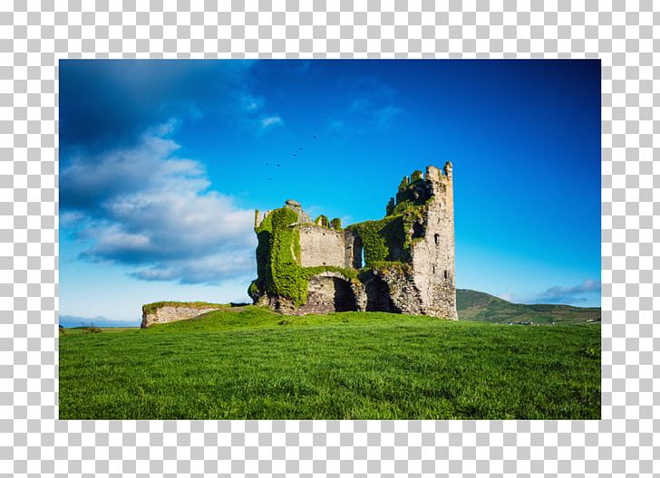 Ballycarbery Castle Landscape Photography Travel Photography Grassland PNG, Clipart, Ballycarbery Castle, Castle, Computer Wallpaper, Grass, Historic Site Free PNG Download