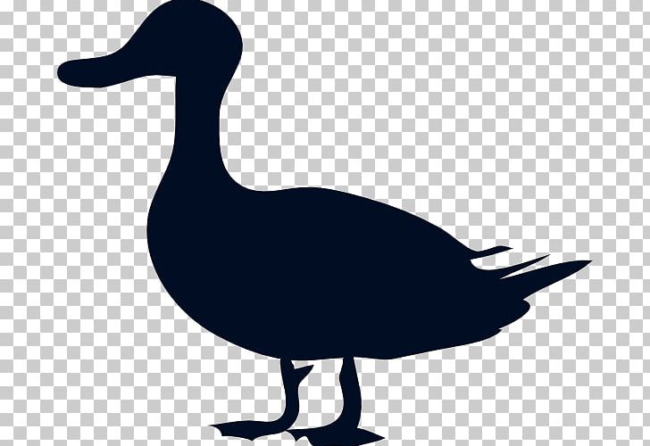 Donald Duck Silhouette PNG, Clipart, Animals, Artwork, Beak, Bird, Black And White Free PNG Download