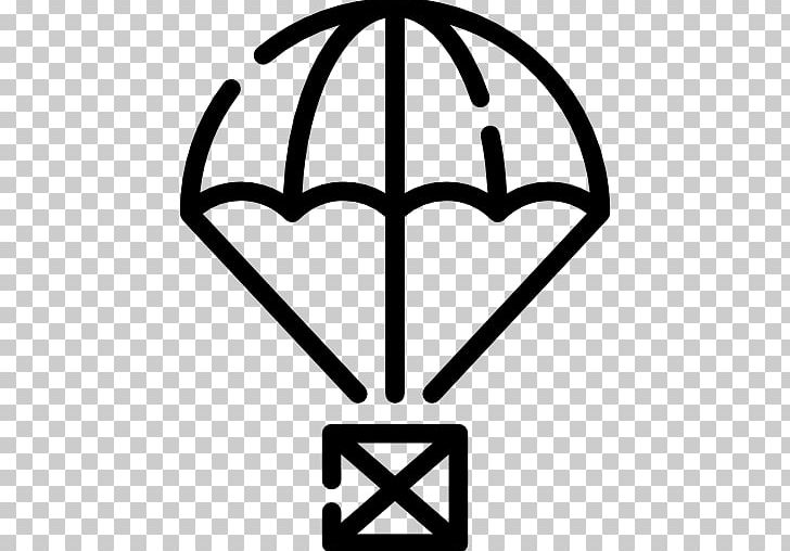 Parachute Computer Icons Paragliding Sport Encapsulated PostScript PNG, Clipart, Angle, Black And White, Cdr, Computer Icons, Download Free PNG Download