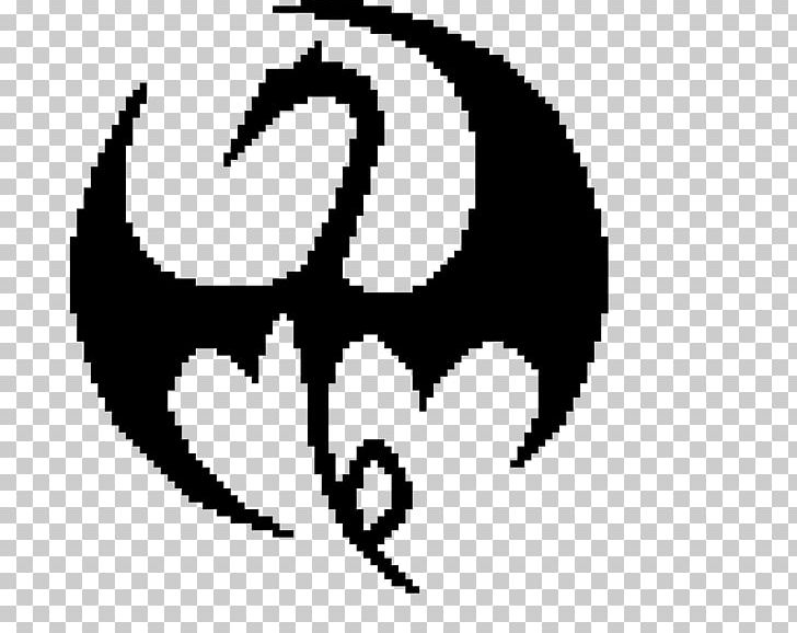 Iron Fist Logo Pixel Art Marvel Cinematic Universe PNG, Clipart, Art, Black, Black And White, Deviantart, Iron Fist Free PNG Download