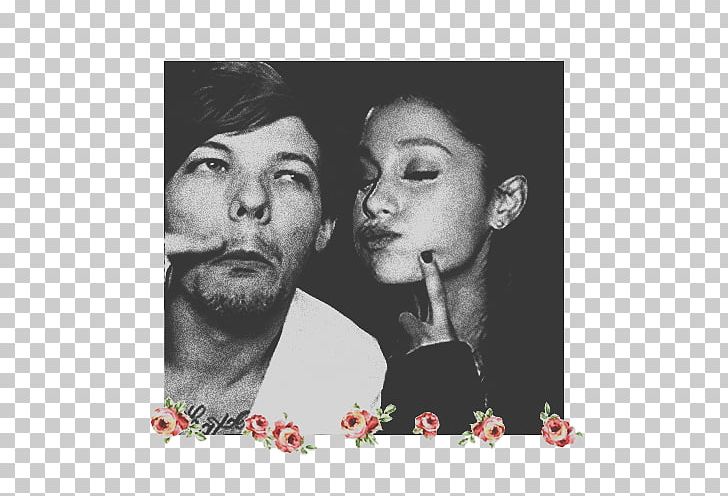 Ariana Grande Louis Tomlinson One Direction Love PNG, Clipart, Art, Black And White, Blog, Drawing, Facial Hair Free PNG Download