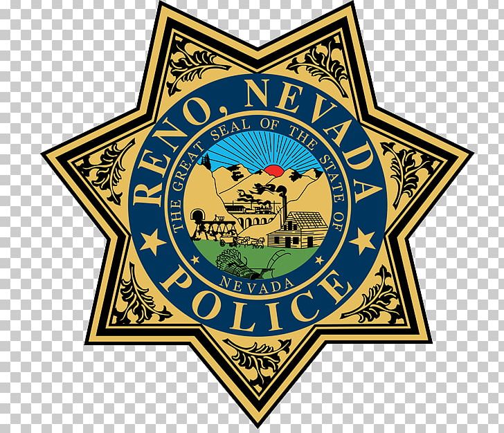 Reno Police Department Reno Police Department Police Officer Badge PNG, Clipart, Badge, Brand, Campus Police, Crest, Crime Free PNG Download